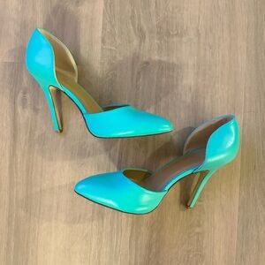 Pointed Toe d'Orsay Stiletto Heels